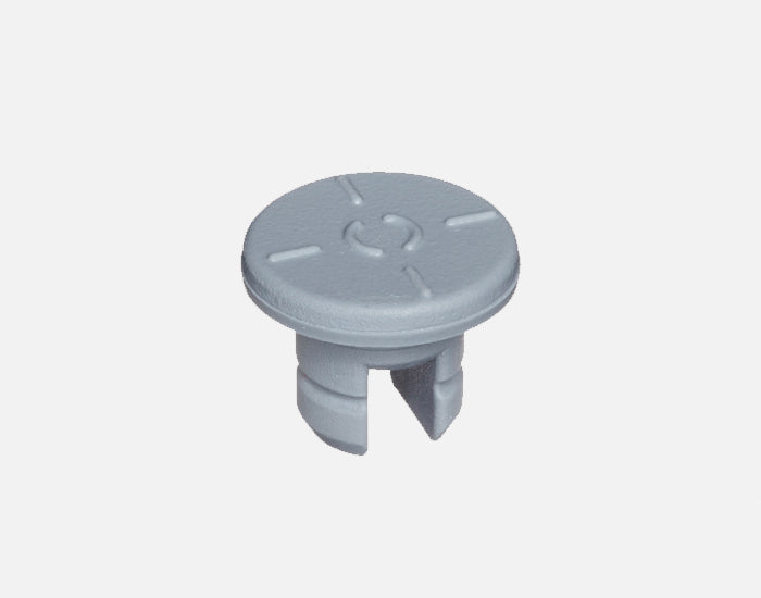 Stopper Chlorobutyl, Gray, Sterile