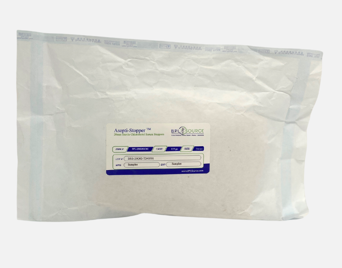 Asepti-Stopper, Gray Chlorobutyl 20mm Sterile Serum Stoppers