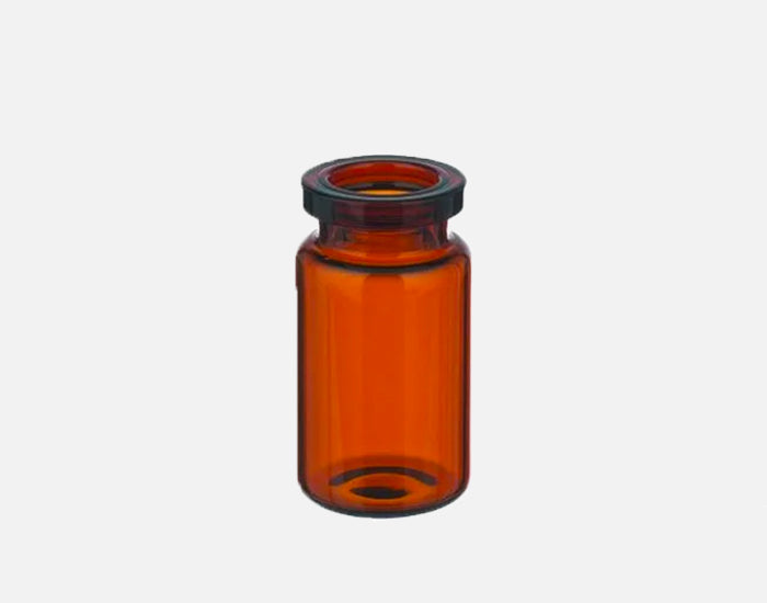 5ml Amber Type 1 Glass, Stainless Steel Trays, Sterile