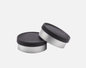 20mm Flip Top Seal, Grain Finish, Aluminum Seal, Black