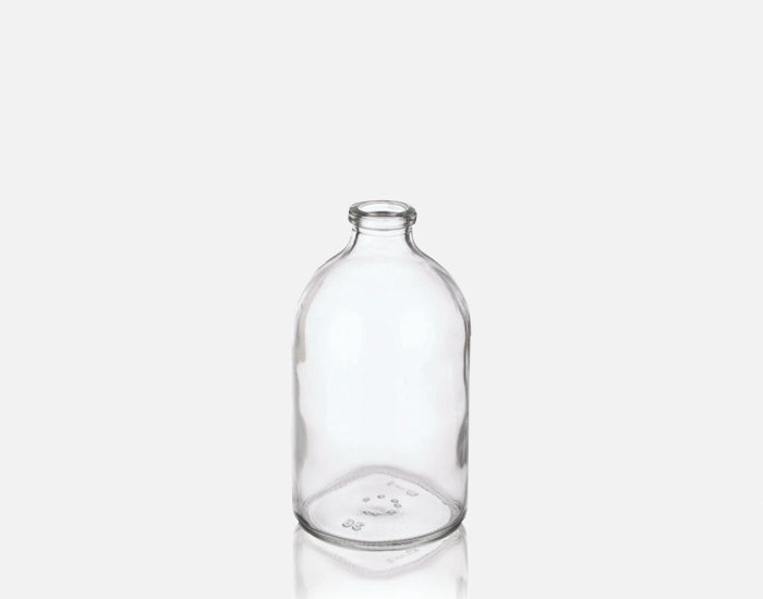 50ml Clear Type 1 Glass, Polypropylene Trays, Sterile, Vials