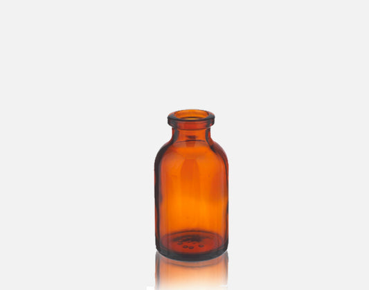 30 ml Amber Type 1 Glass, Polypropylene Trays, Sterile, Vials