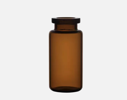 5ml Amber Nipro Vials, Neck Up, Stainless Steel Trays