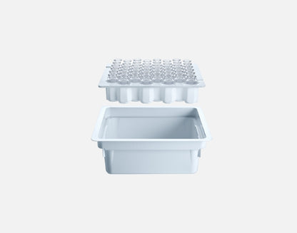 SCHOTT FIOLAX® 10R Clear TopLine Vials adaptiQ® Cup Nest Styled Tub